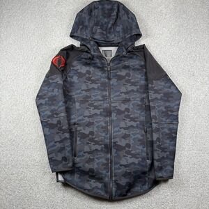 Superx Jacket Mens Large GI Joe Jogger Performance Training Tech Cosplay